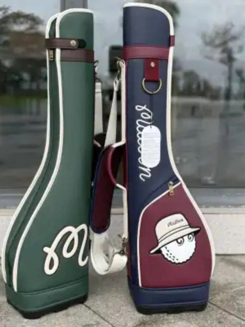 Malbon Golf Bag Portable Shoulder Golf Club Carry Bag Unisex 1pc